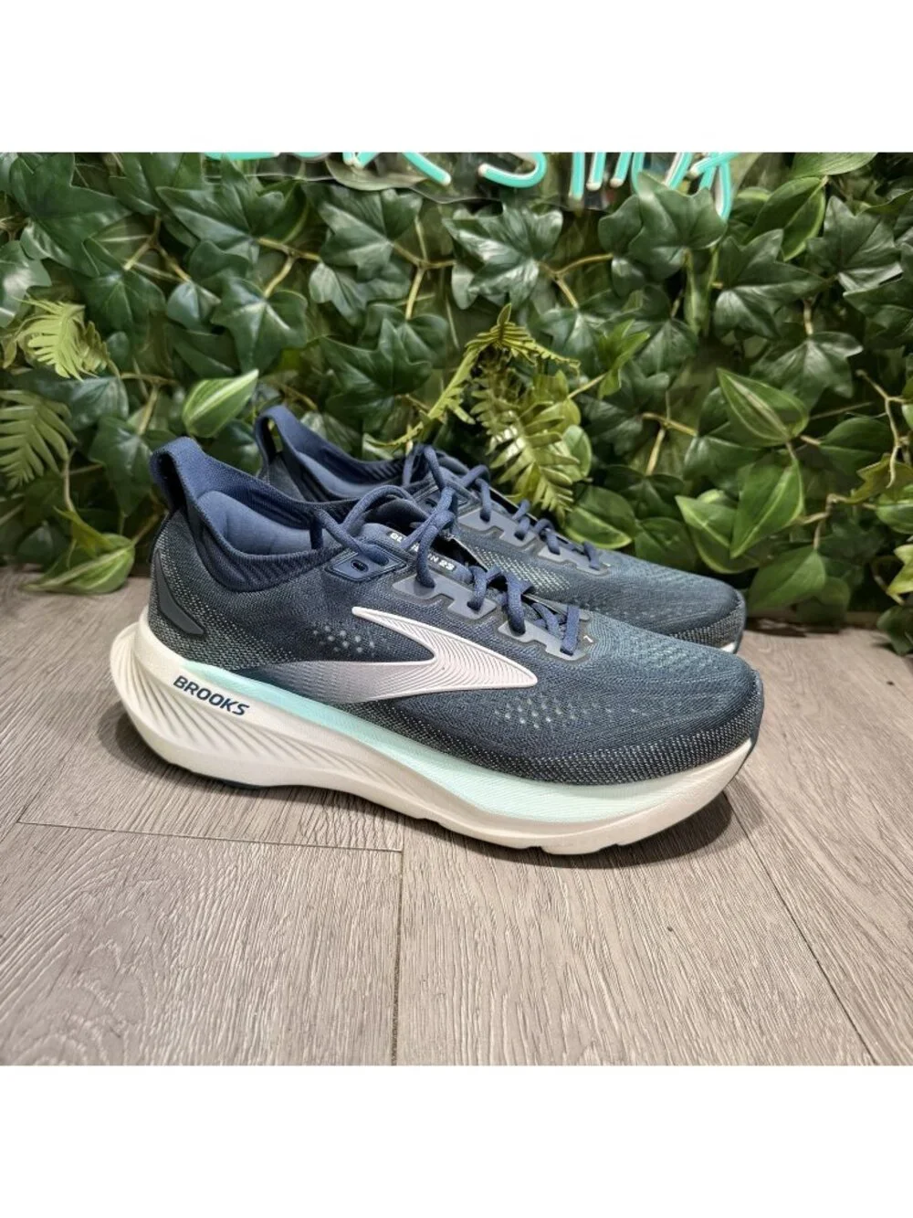Brooks Glycerin 23 Running Shoes Women's 10 D Wide Spellbound/Yucca 1204651D453